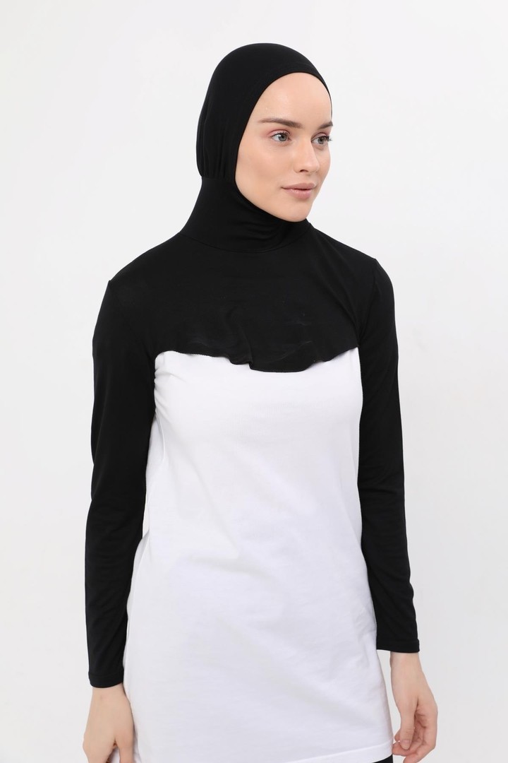 Practical Uniform Neck Cover with Long Sleeves