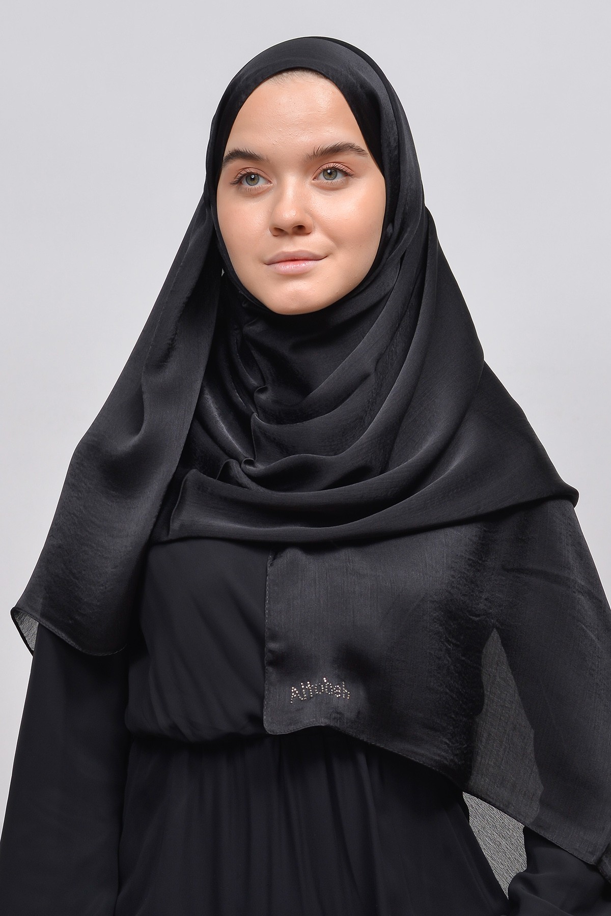 Satin Chiffon Shawl - Luxurious & Evening Elegance 