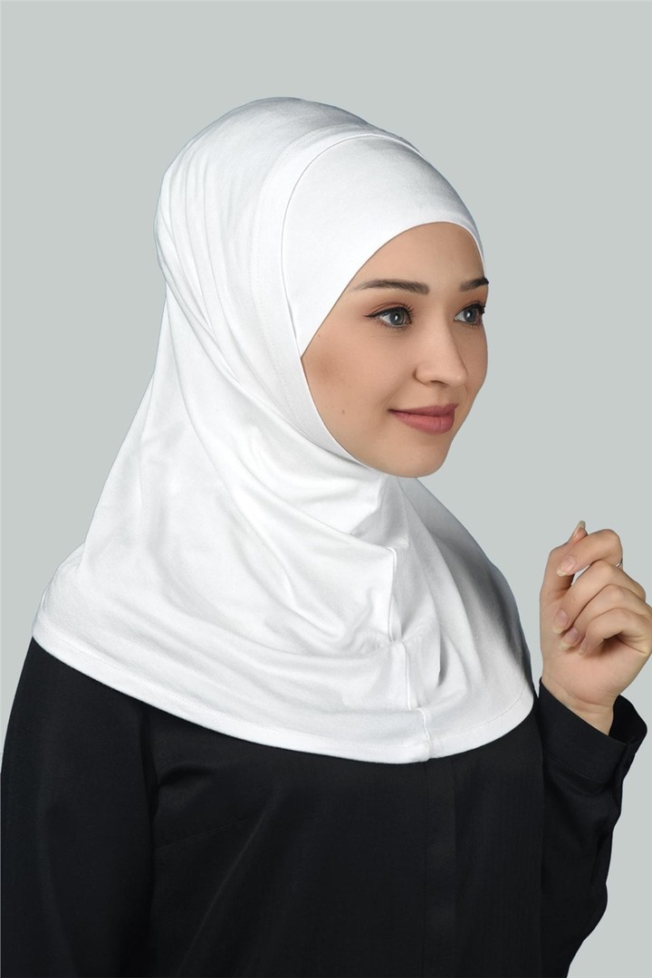 İkili Set Pratik Eşarp Hazır Türban ve Hijab Tesettür Bonesi