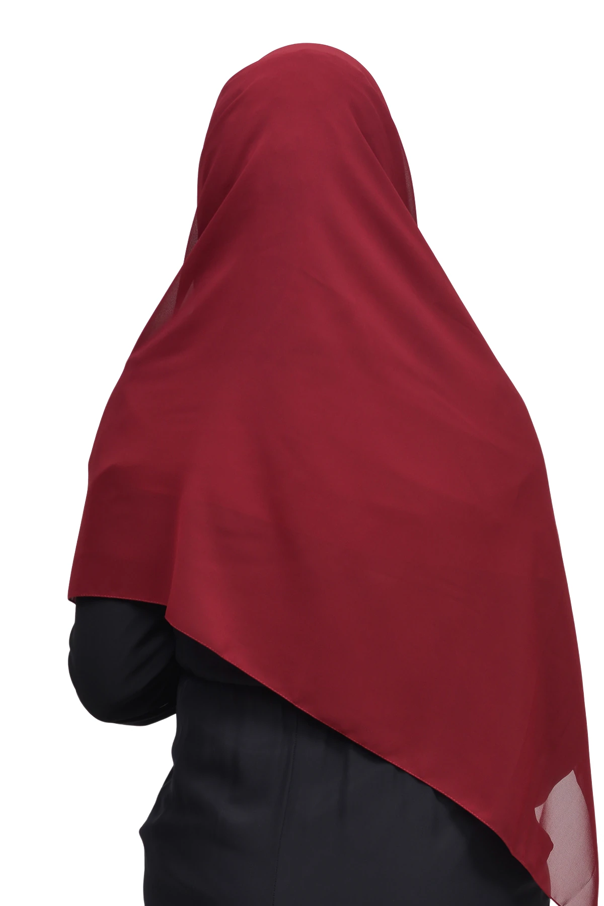 Hazır Pratik Taşlı Malezya Tesettür Şifon Şal