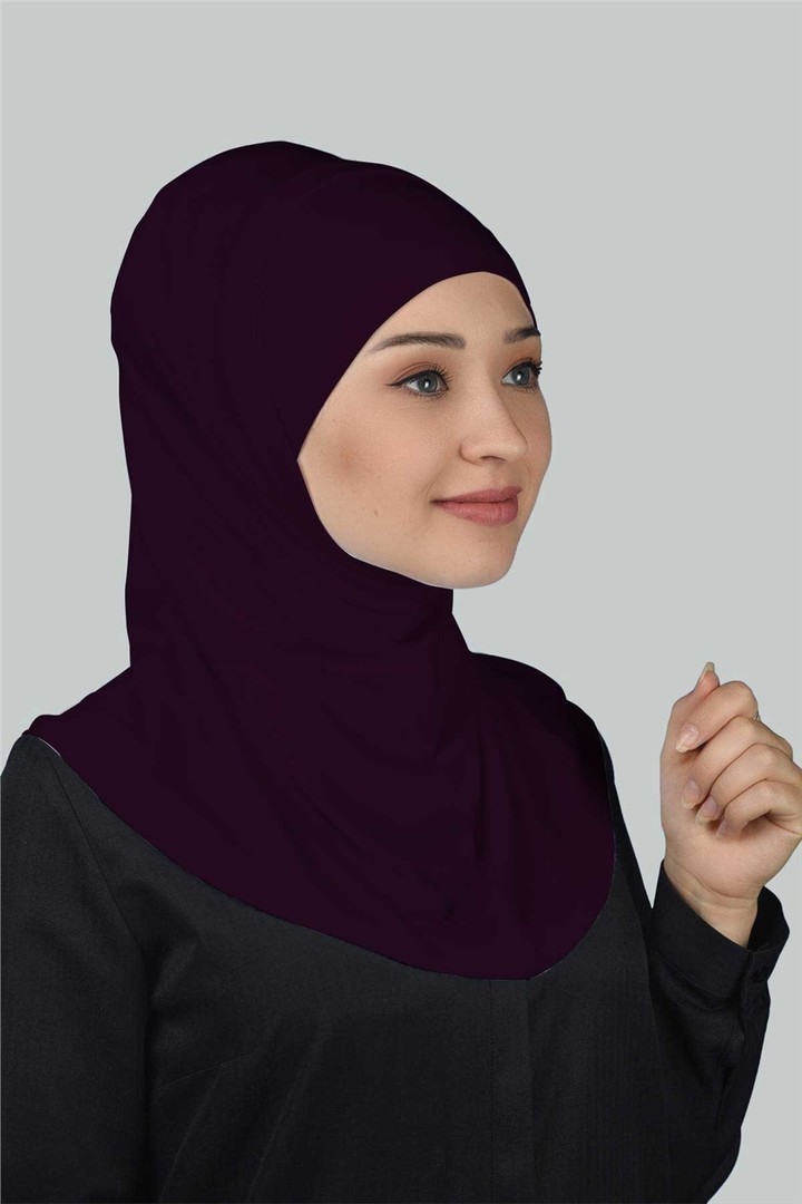 İkili Set Pratik Eşarp Hazır Türban ve Hijab Tesettür Bonesi