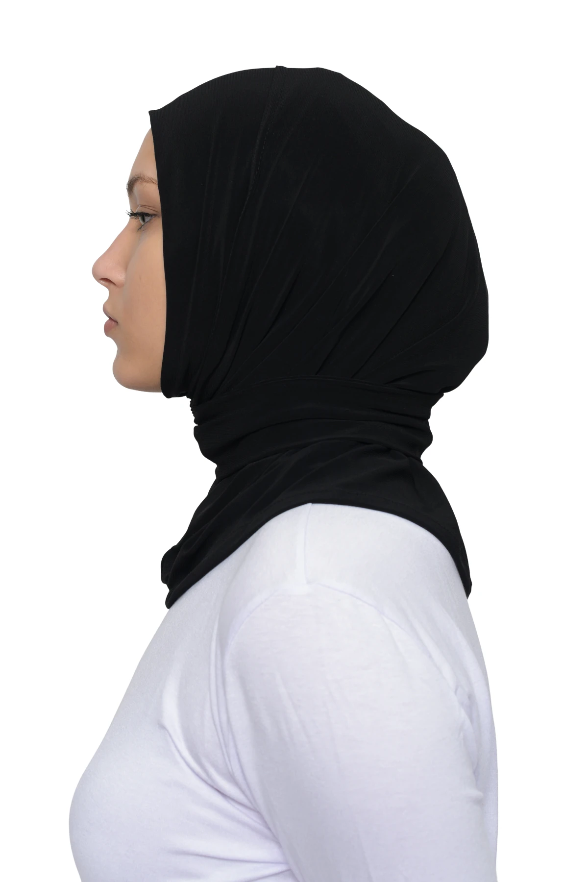 Çıtçıtlı Hazır Eşarp Hijap