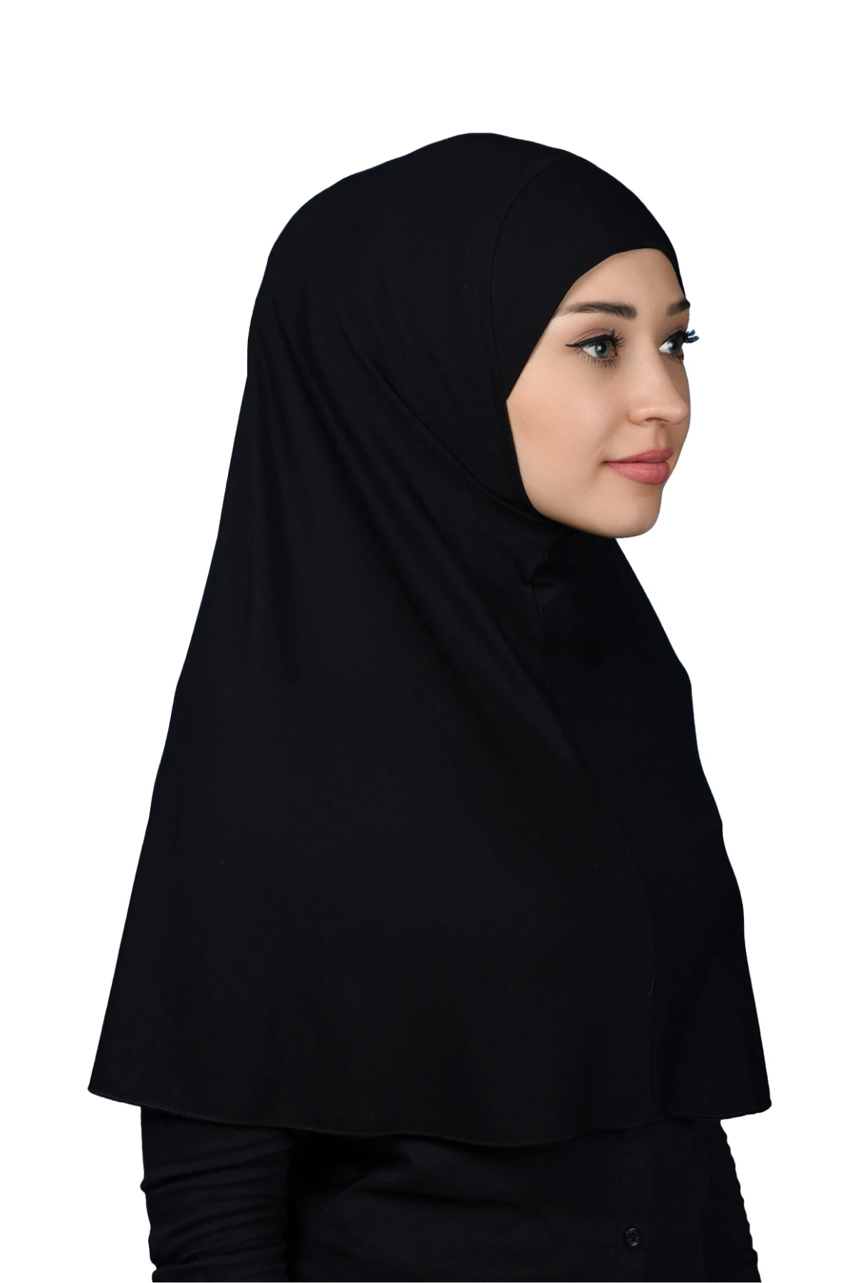 Hazır Türban Pratik Eşarp Tesettür Hijab - Namaz Örtüsü (XL)