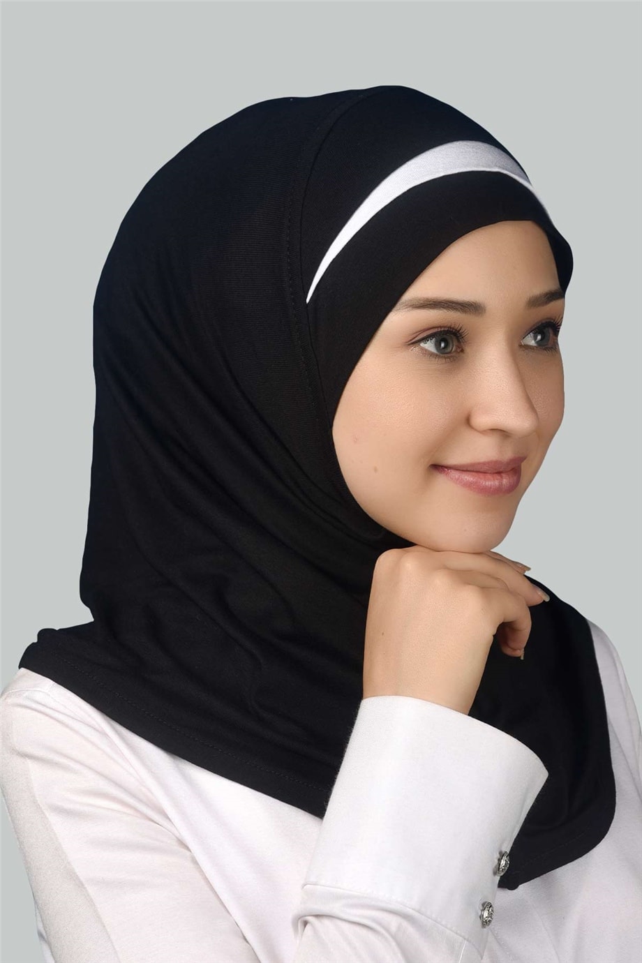 Special Crescent Detailed Hijab Bonnet