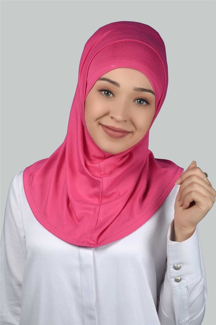 İkili Set Pratik Eşarp Hazır Türban ve Hijab Tesettür Bonesi