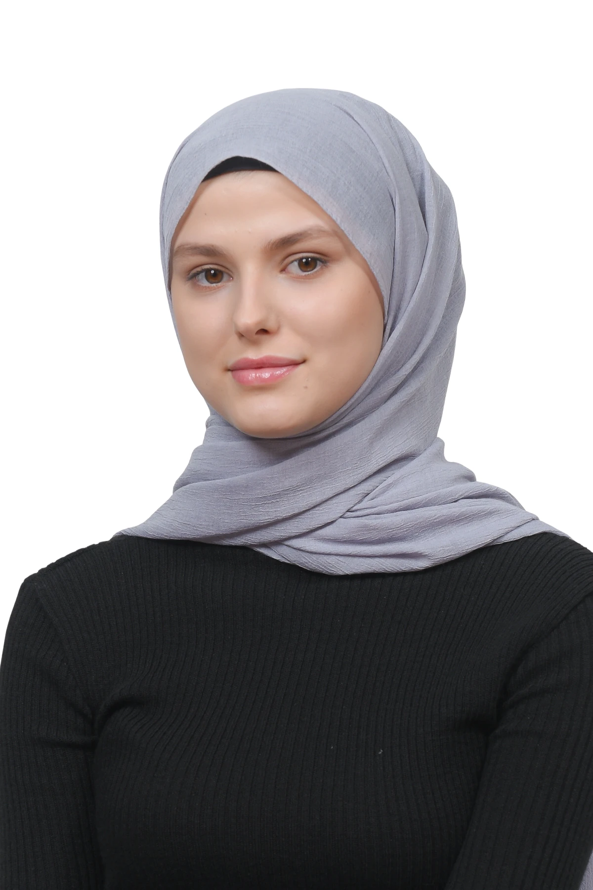 Kadın Pratik Kırışık Krinkıl Mira Tesettür Şal