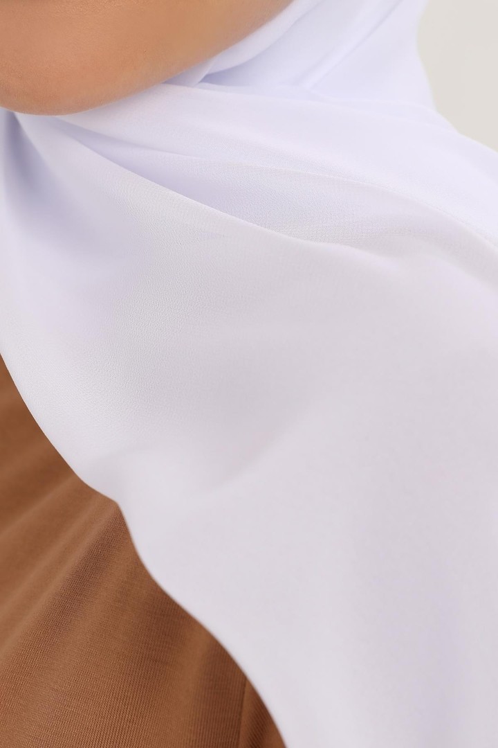 Practical Bonnet and Chiffon Shawl Set