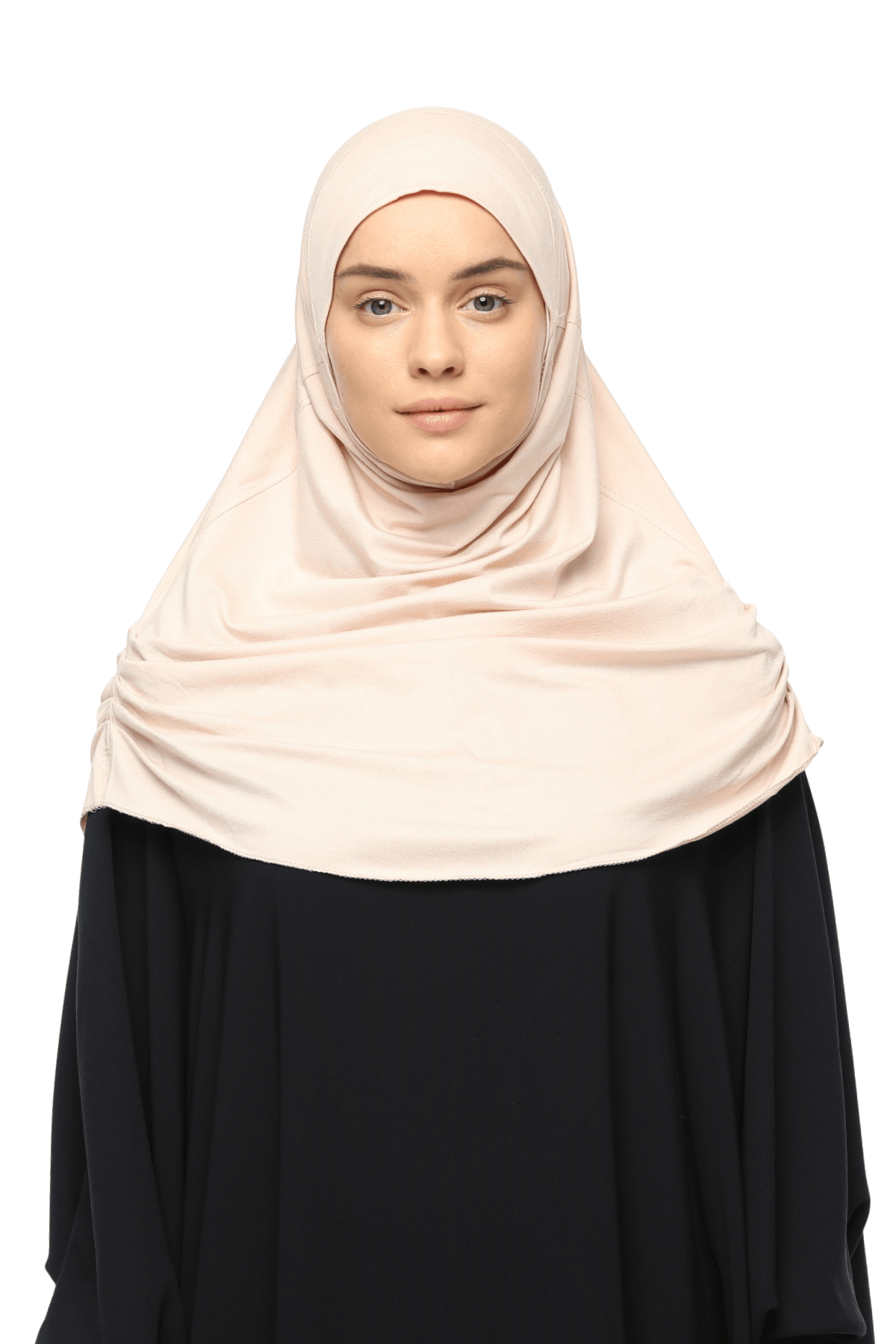 Instant Hijab Pleated Practical Scarf - Prayer Hijab 