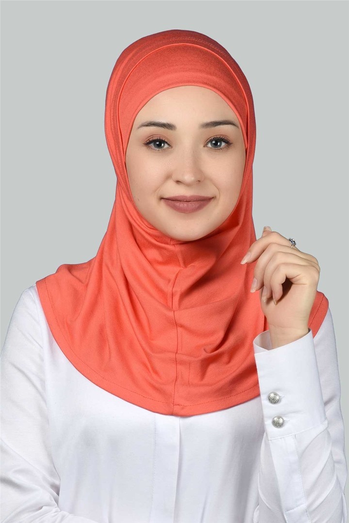 İkili Set Pratik Eşarp Hazır Türban ve Hijab Tesettür Bonesi