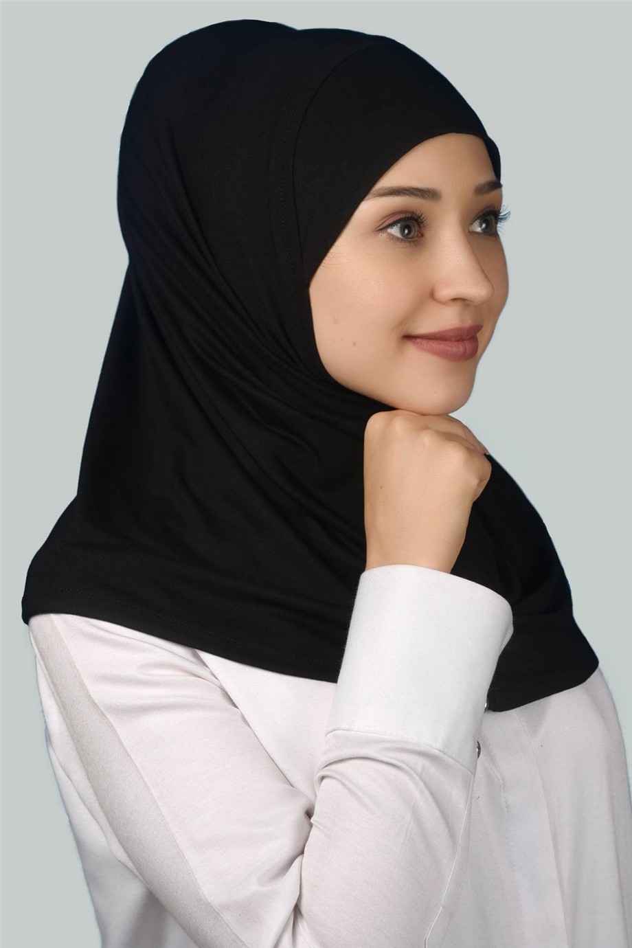 Hazır Türban Pratik Eşarp Tesettür Hijab - Namaz Örtüsü
