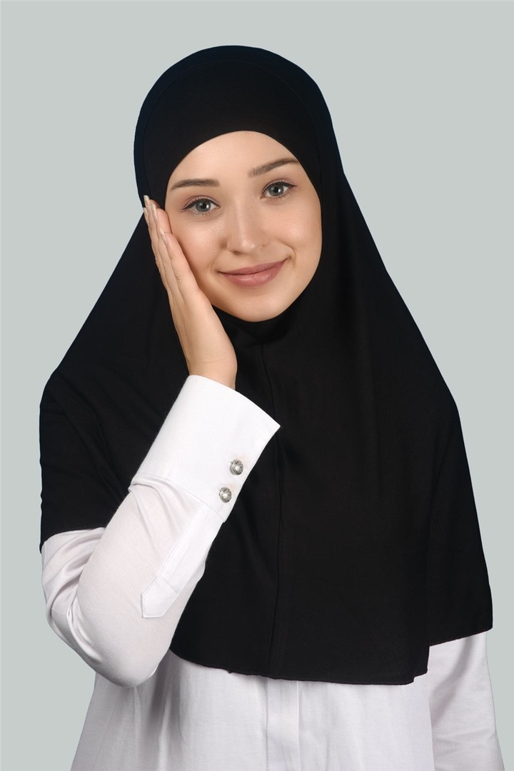 Practical Hijab Scarf Set - Turban & Bonnet (XL)