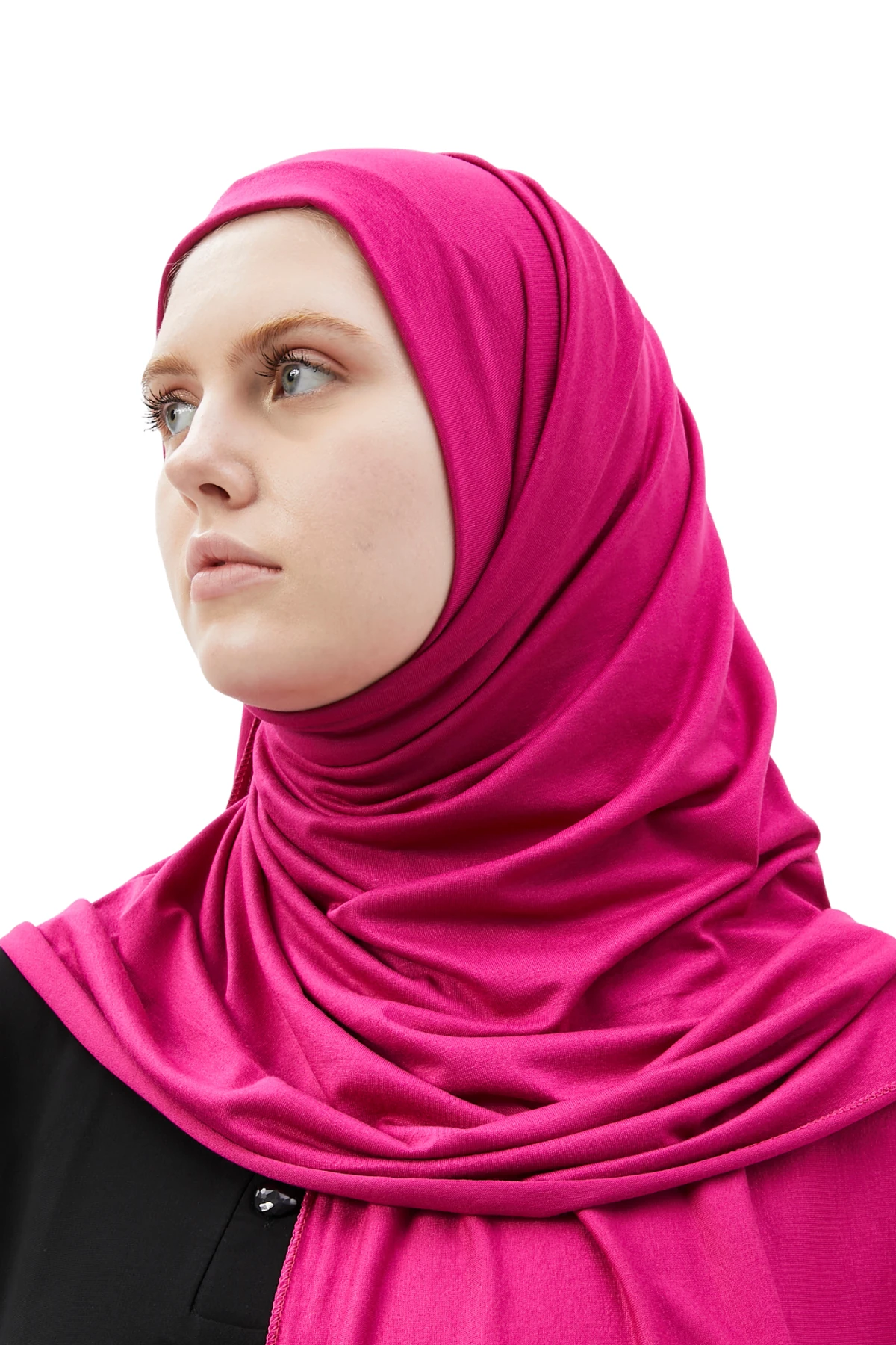 Tesettür Penye Şal Düz