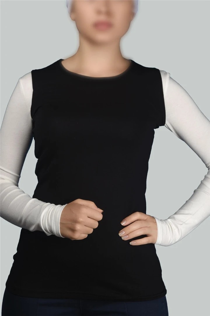 Sleeveless Crew Neck Lycra Women's Body