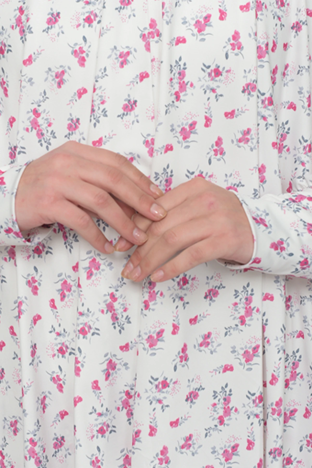 Two-Piece Elastic Skirt & Batwing Sleeve Prayer Dress