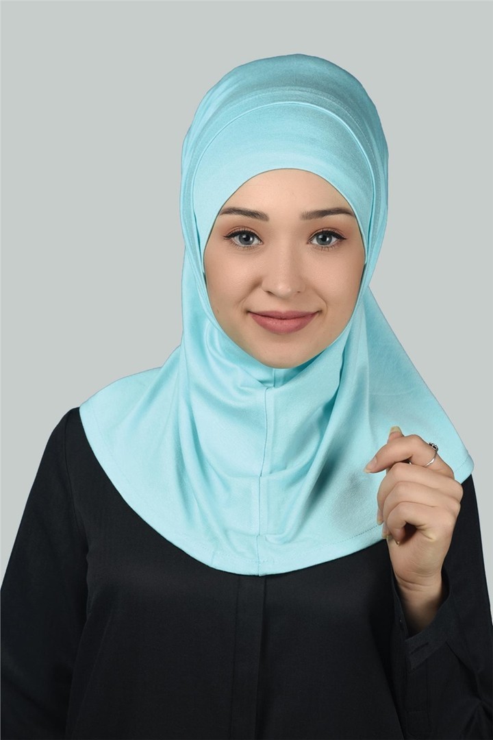 İkili Set Pratik Eşarp Hazır Türban ve Hijab Tesettür Bonesi