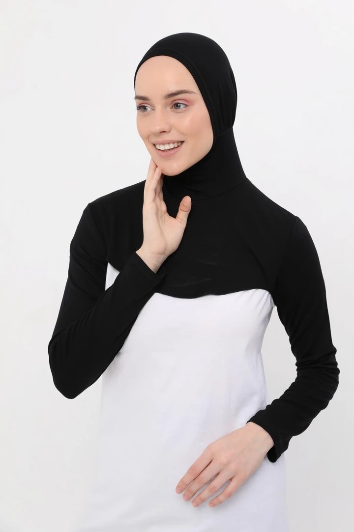 Practical Uniform Neck Cover with Long Sleeves