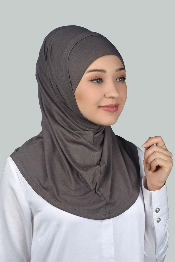 İkili Set Pratik Eşarp Hazır Türban ve Hijab Tesettür Bonesi