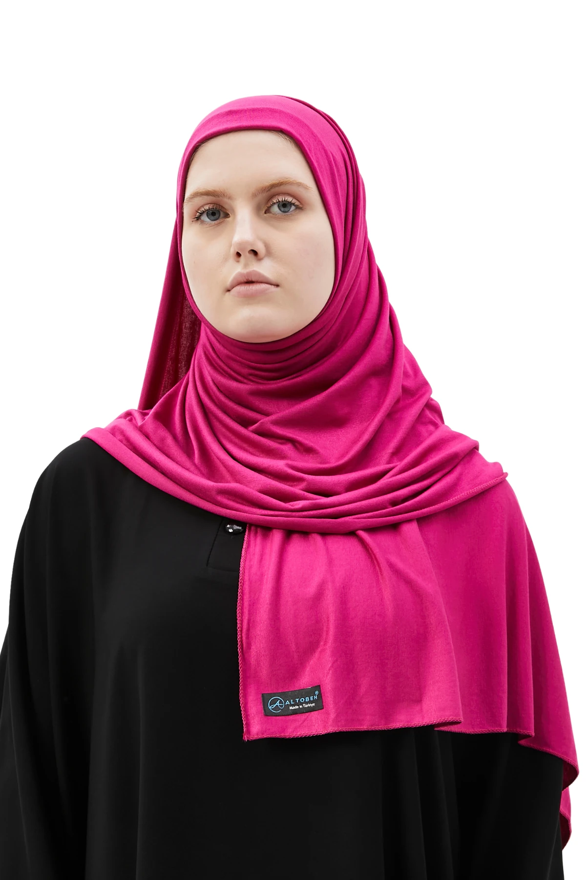 Tesettür Penye Şal Düz