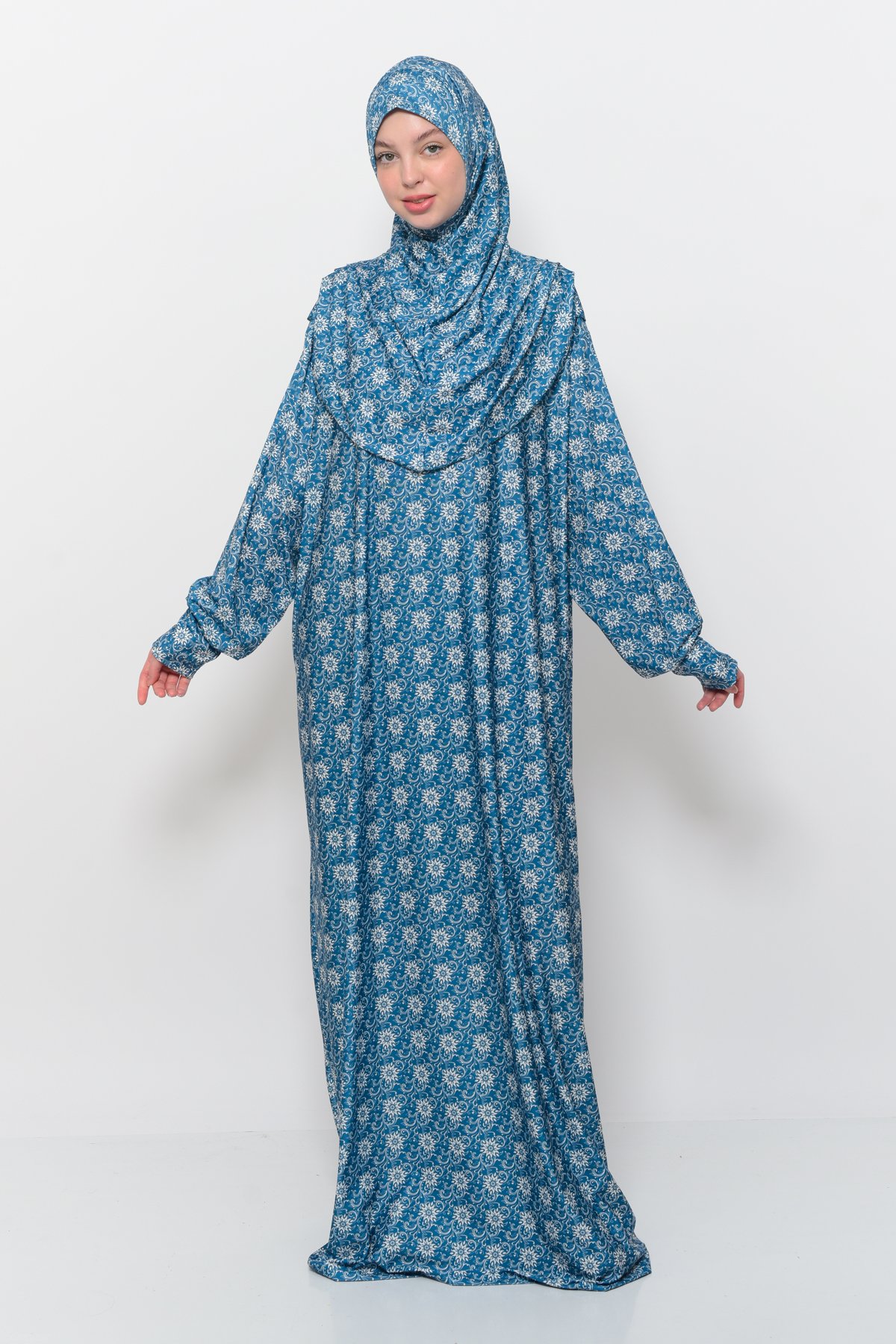 Elegant Lycra Prayer Dress - Versatile and Comfortable