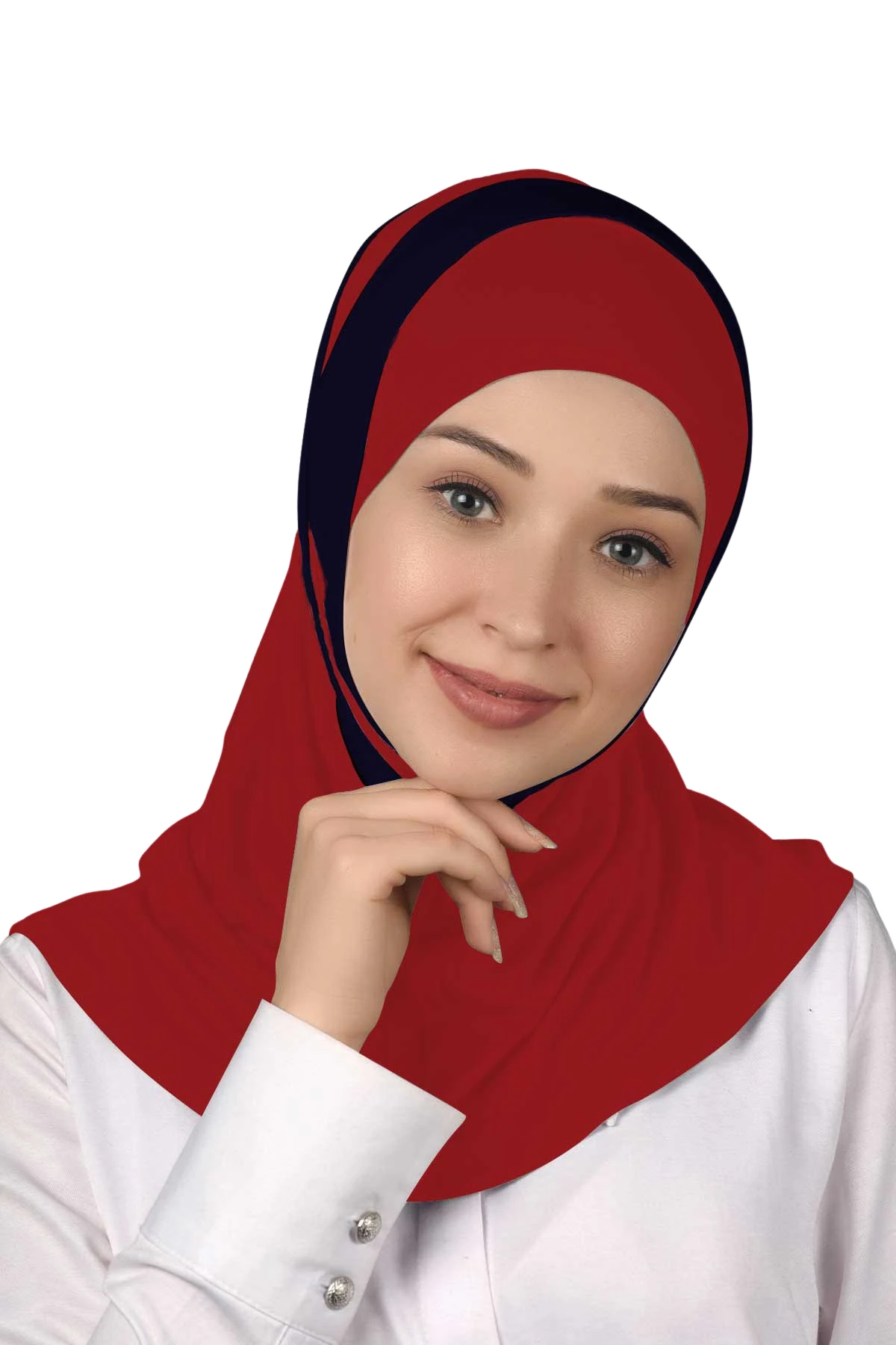 Double Colored Instant Turban - Practical and Stylish 