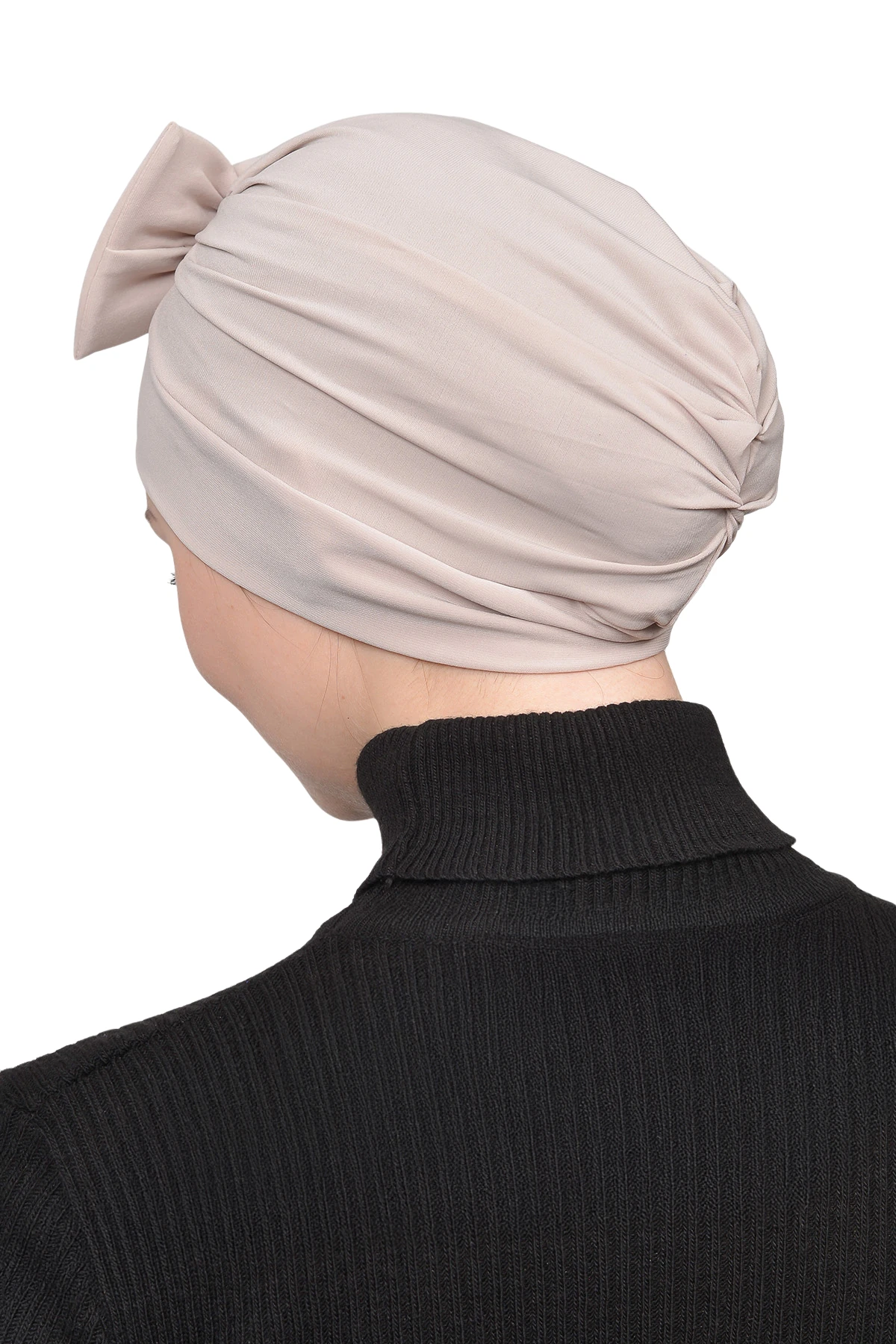 Fiyonklu Çift Yönlü Çapraz Tesettür Bone