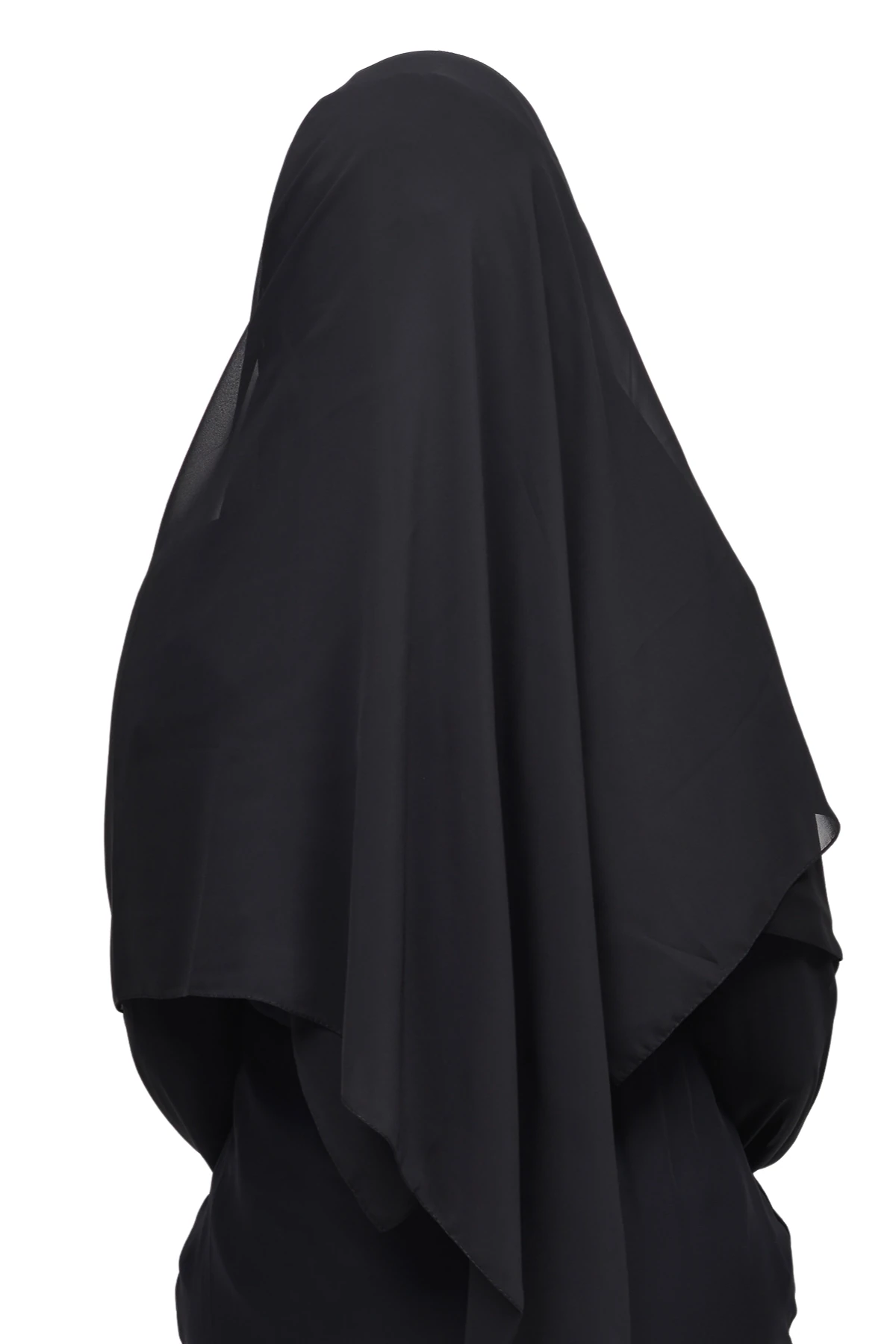 Hazır Pratik Taşlı Malezya Tesettür Şifon Şal