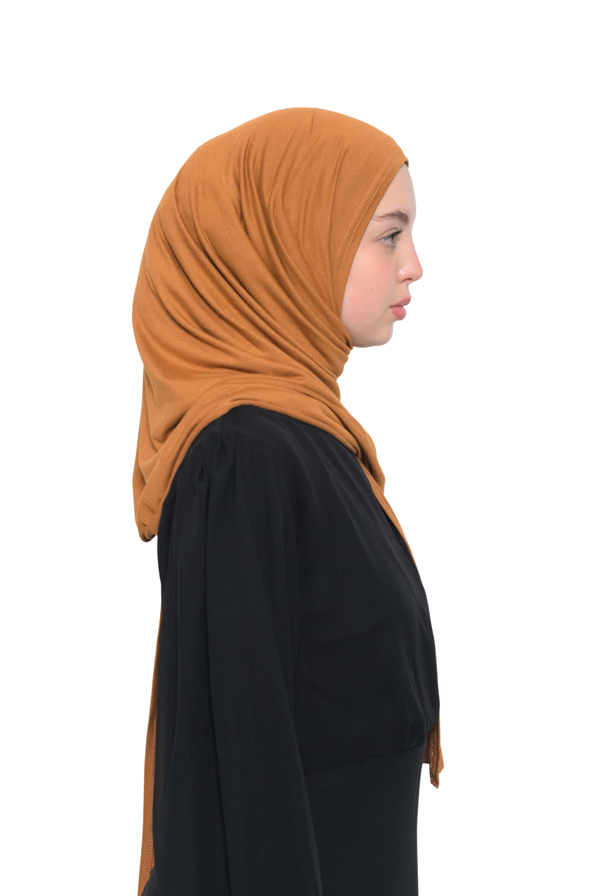 Hazır Pratik Geçmeli Lüks Organik Düz Penye Şal Çapraz Hizalı