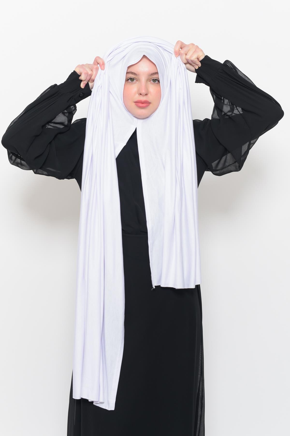 Organic Viscose Easy-to-Wear Shawl/Headscarf