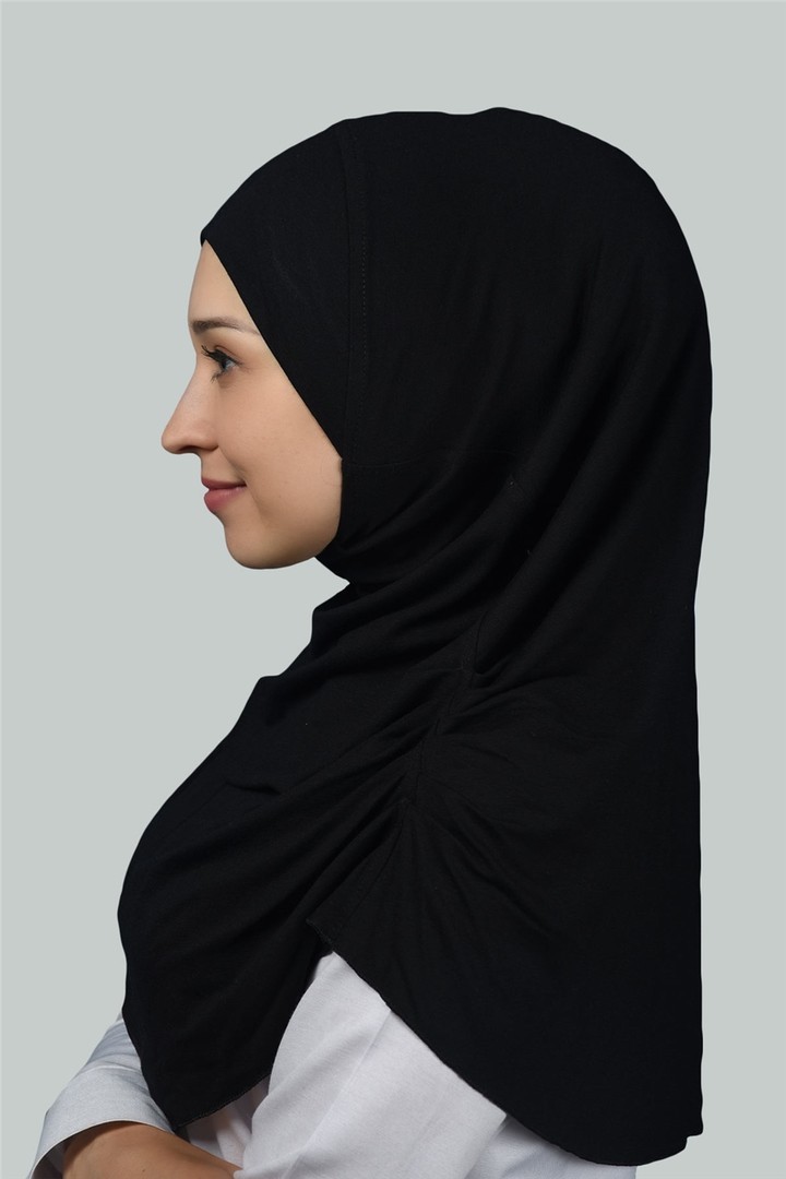 Instant Hijab Pleated Practical Scarf - Prayer Hijab 