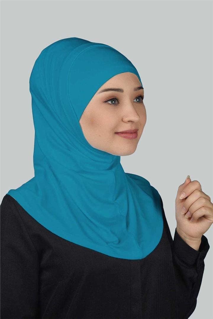 İkili Set Pratik Eşarp Hazır Türban ve Hijab Tesettür Bonesi