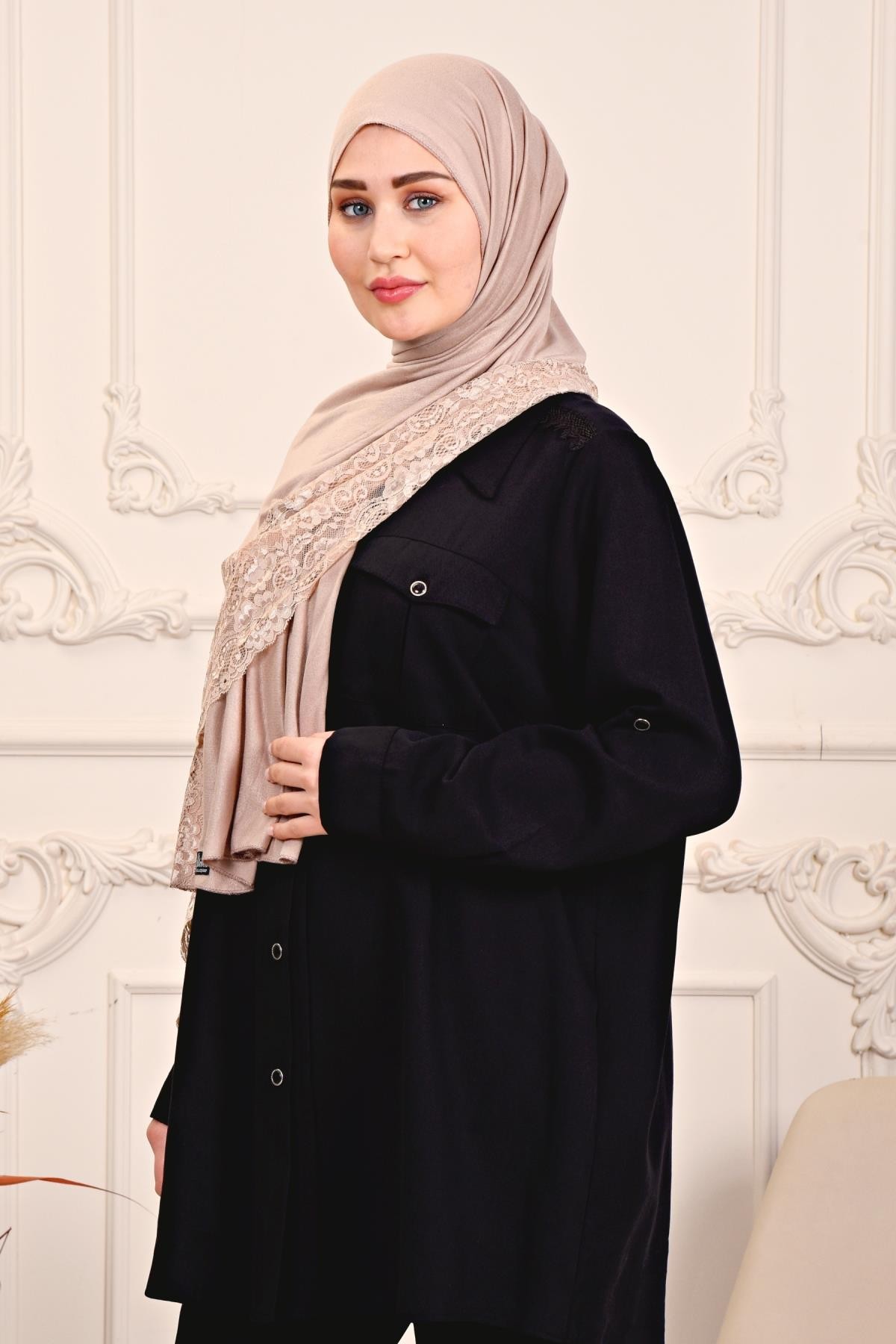 Jersey Shawl - Cotton-Viscose Blend 