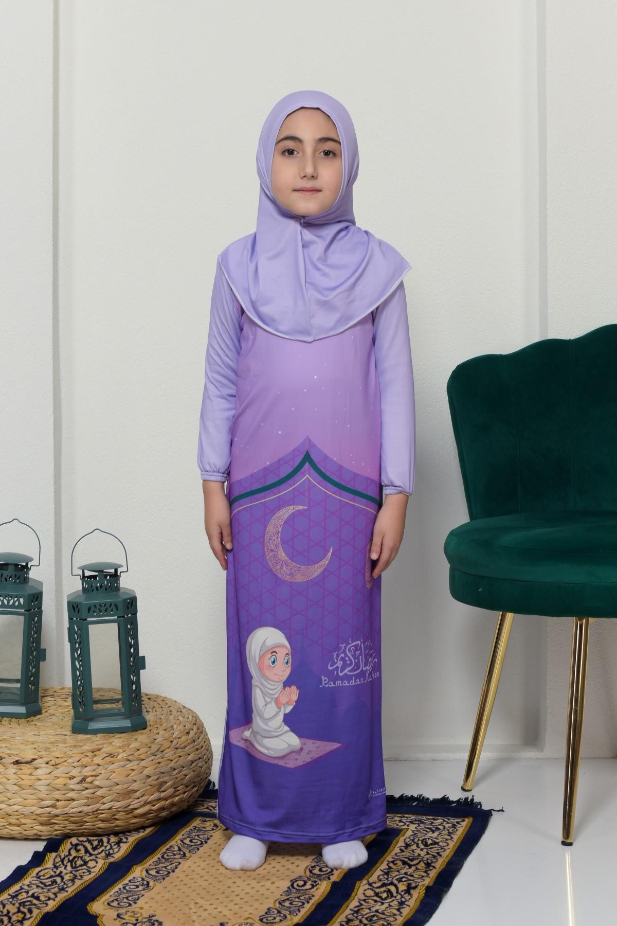 Kids' Prayer Dress Set - Stylish and Comfortable