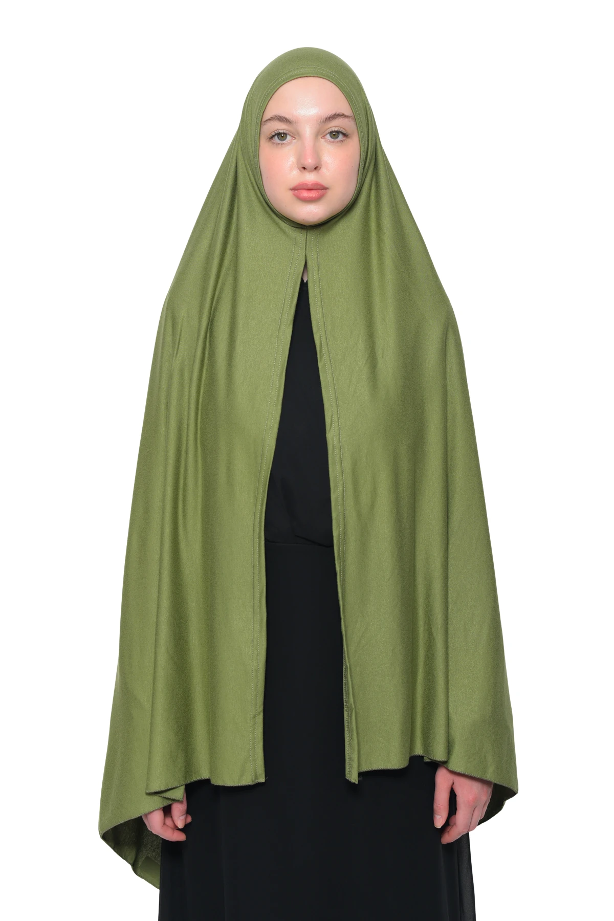 Hazır Pratik Geçmeli Lüks Organik Düz Penye Şal Eşit Hizalı