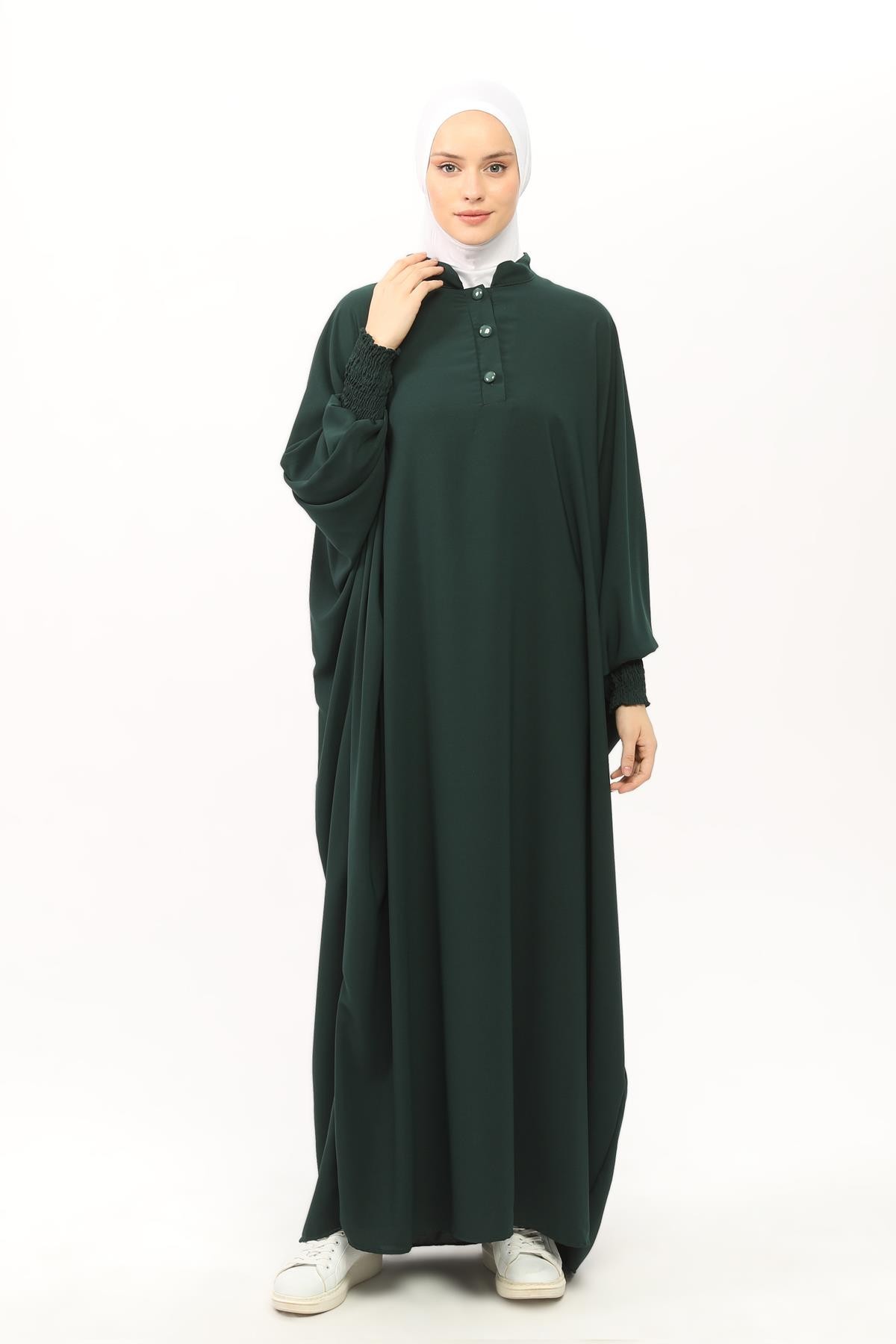 Organic Viscose & Cotton Abaya - Elegant, Comfortable