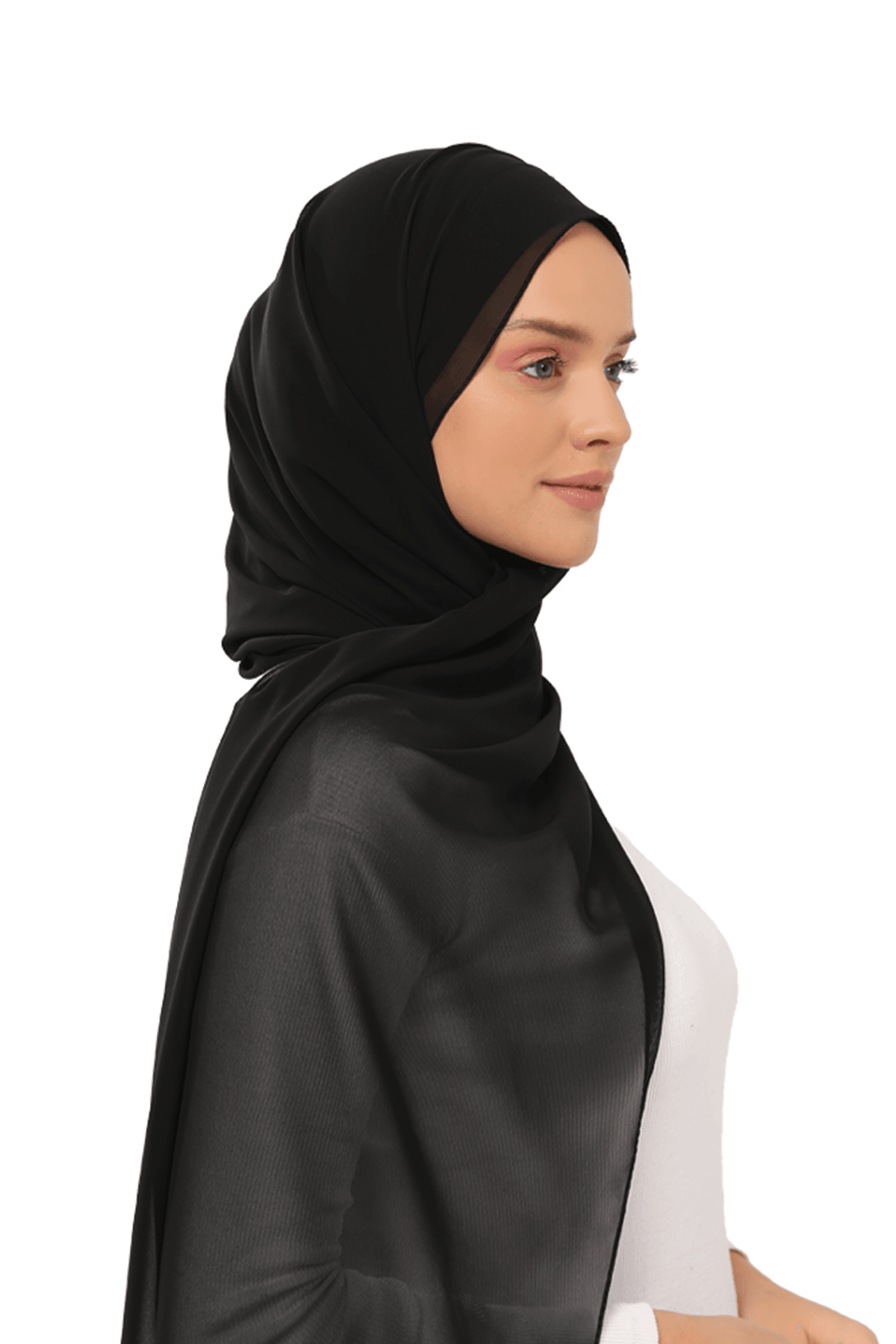 Organic Daily Wear Bonnet and Chiffon Shawl