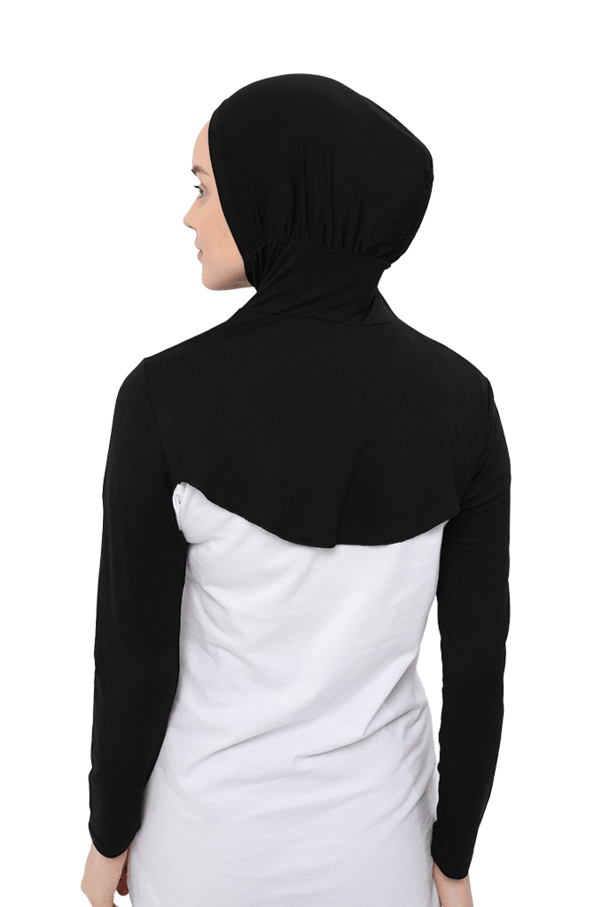 Boyunluklu Boneli Uzun Kolluk