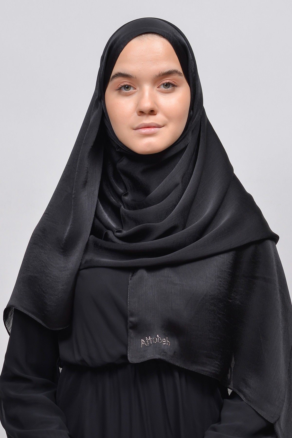 Satin Chiffon Shawl - Luxurious & Evening Elegance 