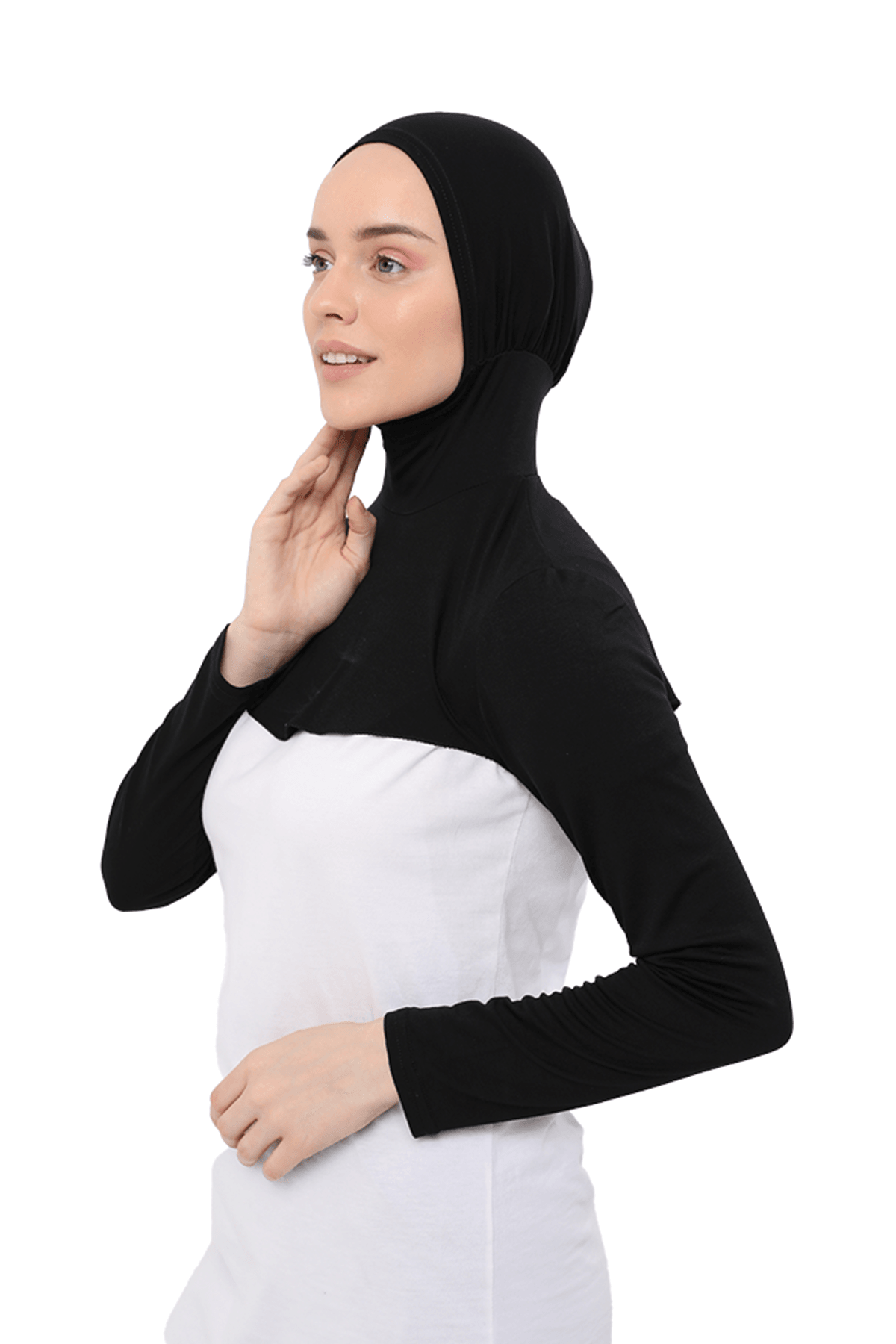 Boyunluklu Boneli Uzun Kolluk
