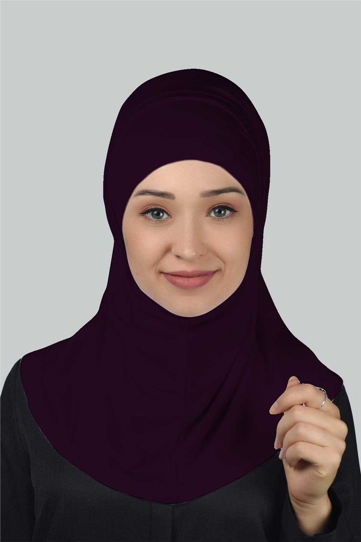 İkili Set Pratik Eşarp Hazır Türban ve Hijab Tesettür Bonesi