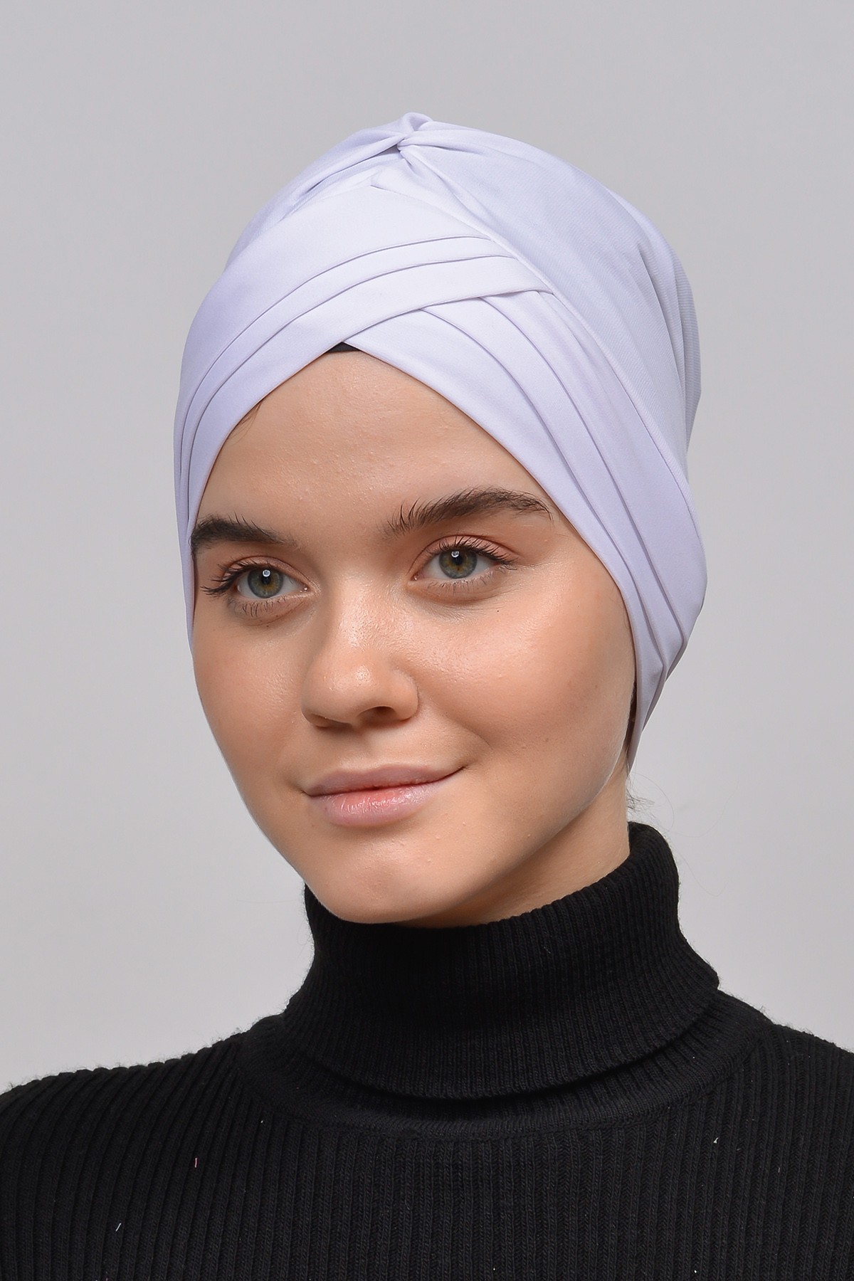 Three Banded Criss Cross Outdoor Cap Hijab