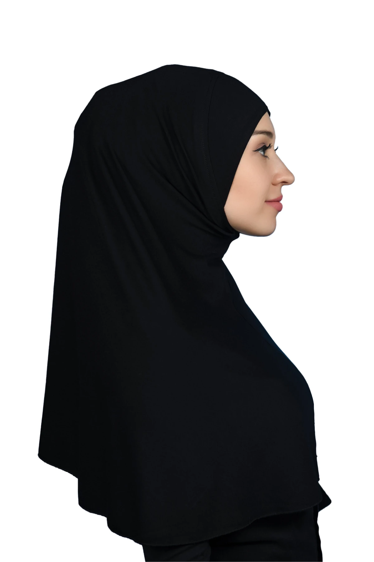 Hazır Türban Pratik Eşarp Tesettür Hijab - Namaz Örtüsü (XL)