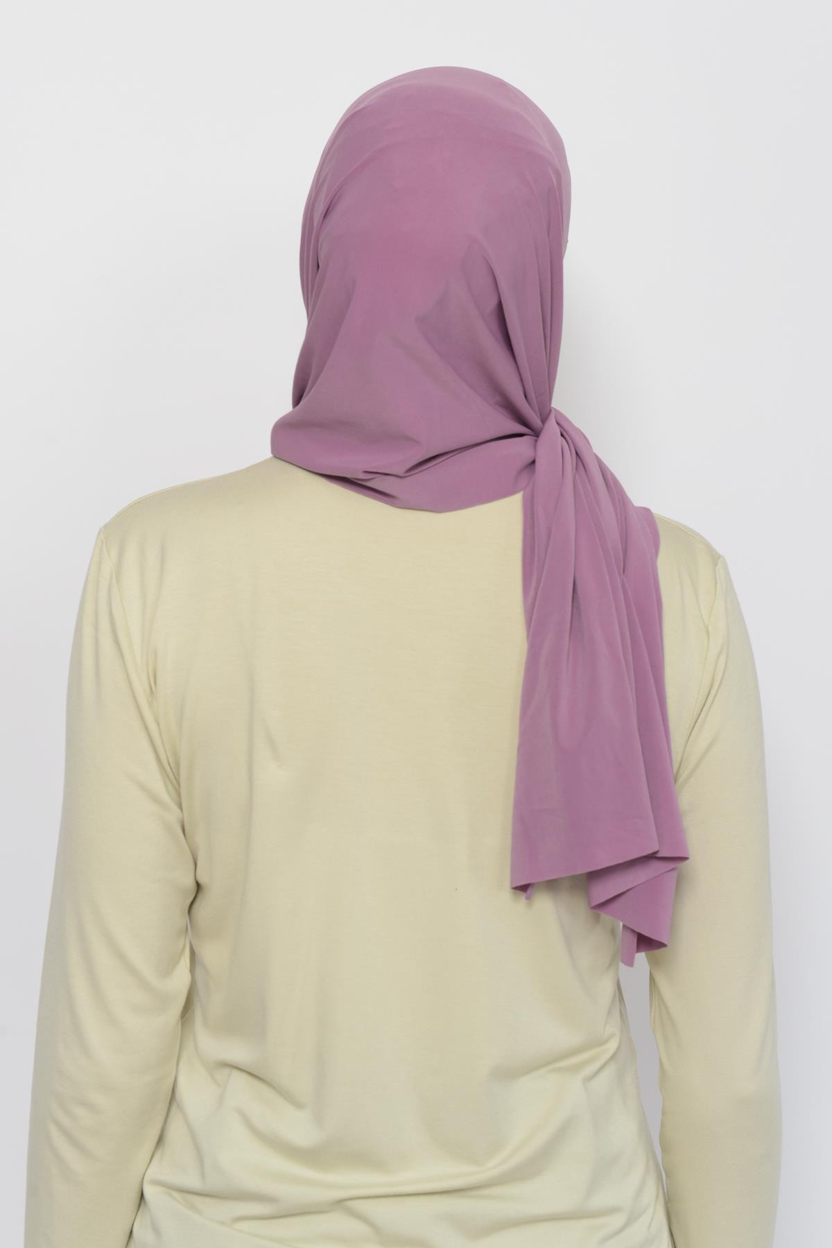 Practical Sandy Fabric Scarf with Cap