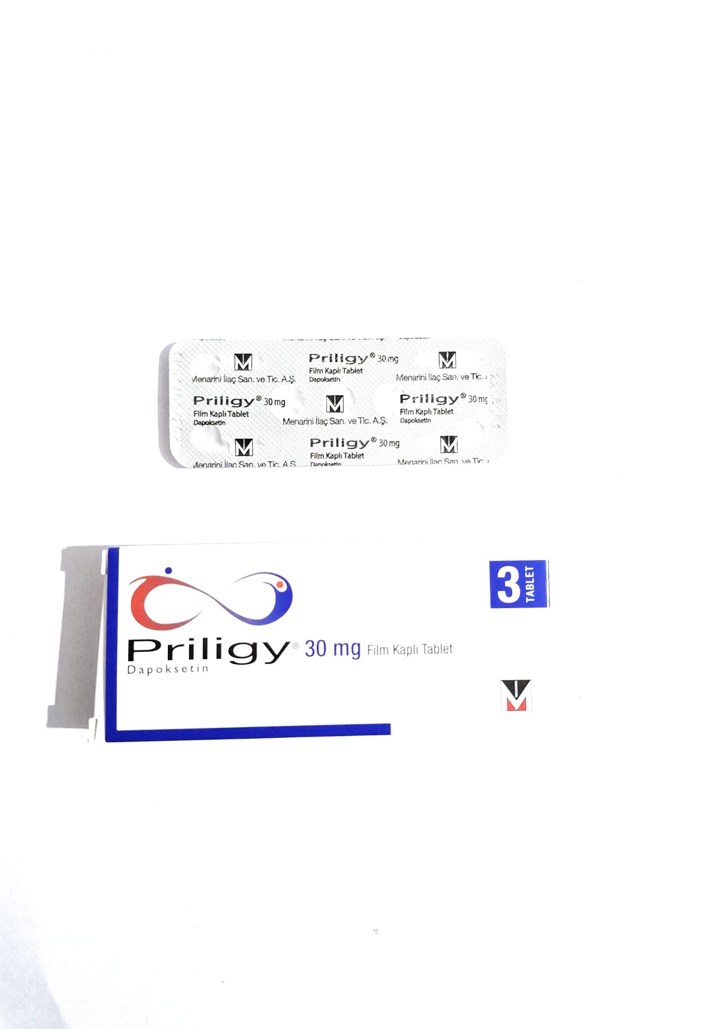 Prlıgy 30 MG 3 tb