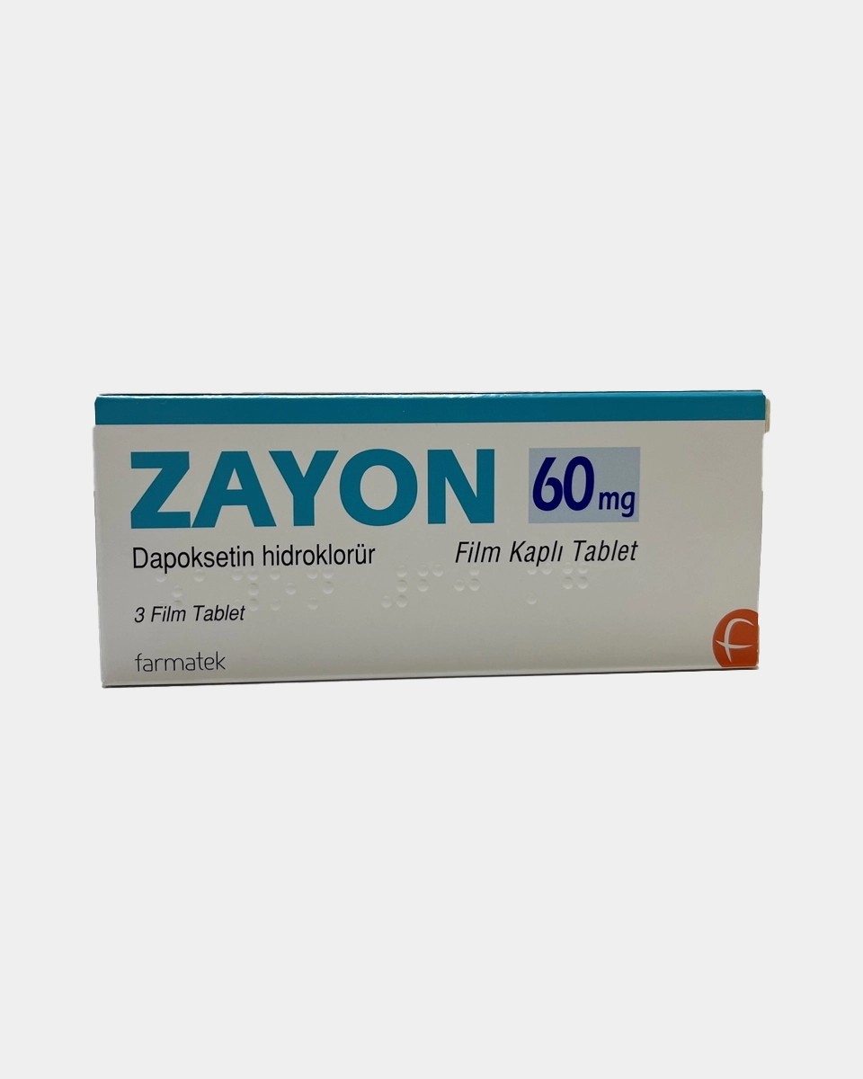  ZAYON 60 MG 6 FTB.