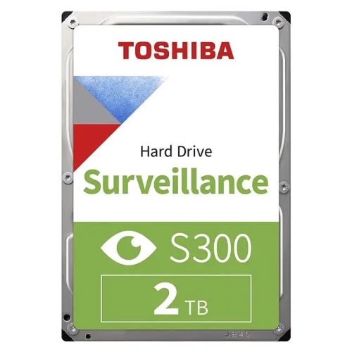 TOSHIBA S300, HDWT720UZSVA, 3.5", 2TB, 128Mb 5400 Rpm, 7/24 Güvenlik HDD