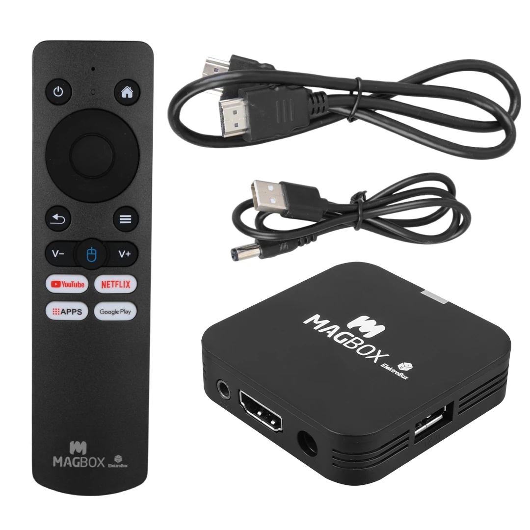MAGBOX ELECTROBOX 2 GB RAM H313 İŞLEMCİ 16 GB HDD 4K ULTRA DAHİLİ WİFİ HD ANDROID TV BOX (ANDROID 10)