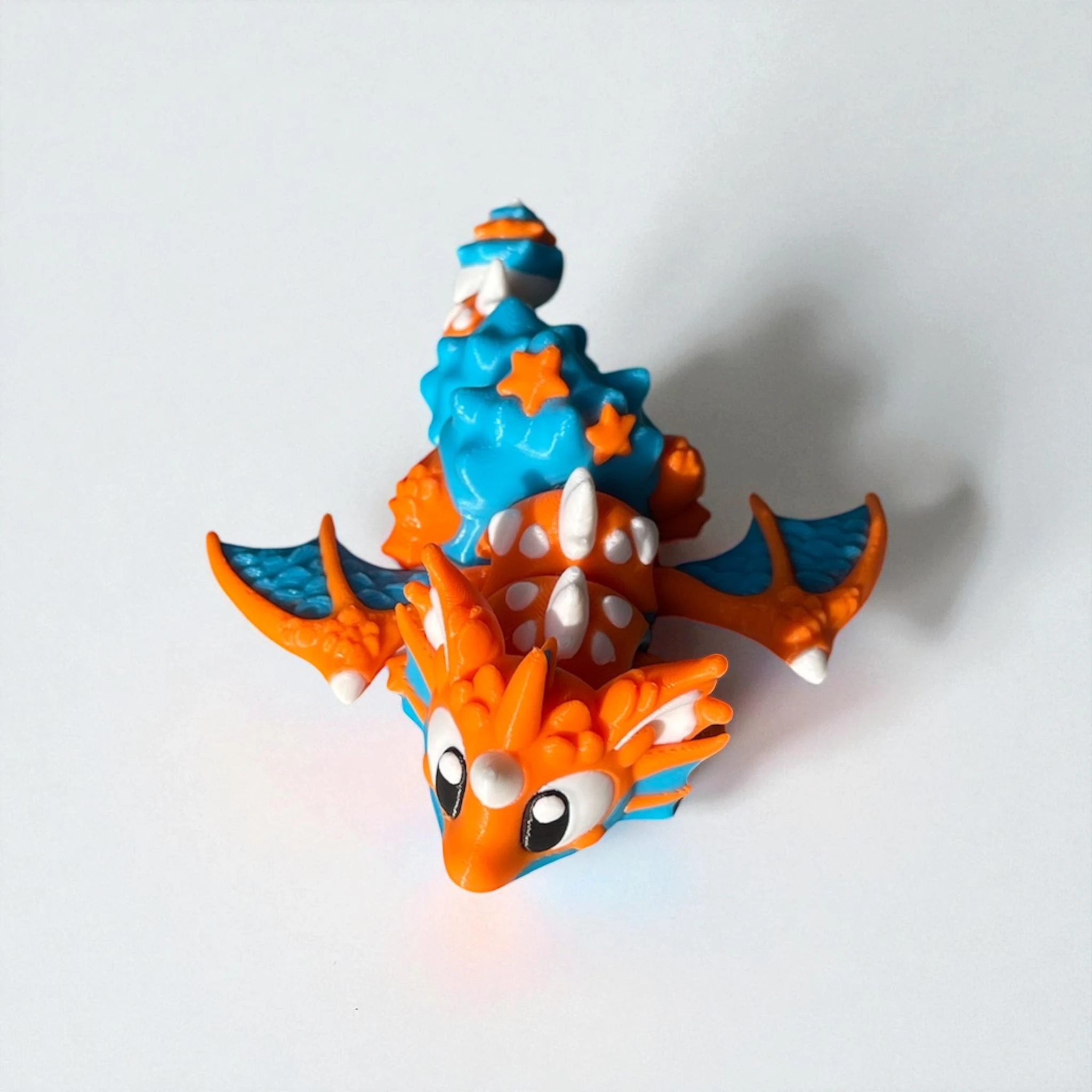 Turuncu Kanatlı - Minik Ejderhalar - 3D baskı