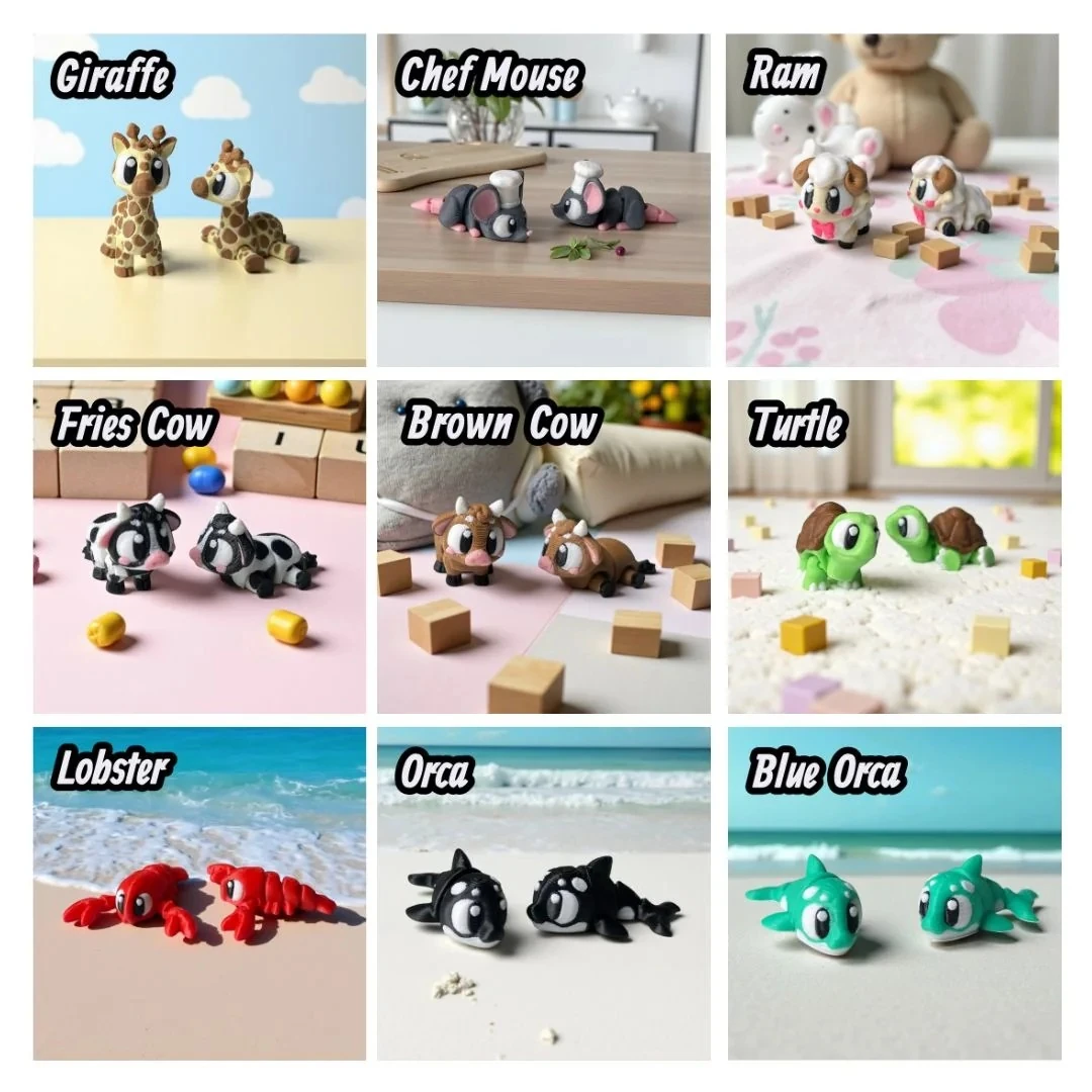 Twiggel 15’li - süpriz oyuncaklar - 3D baskı