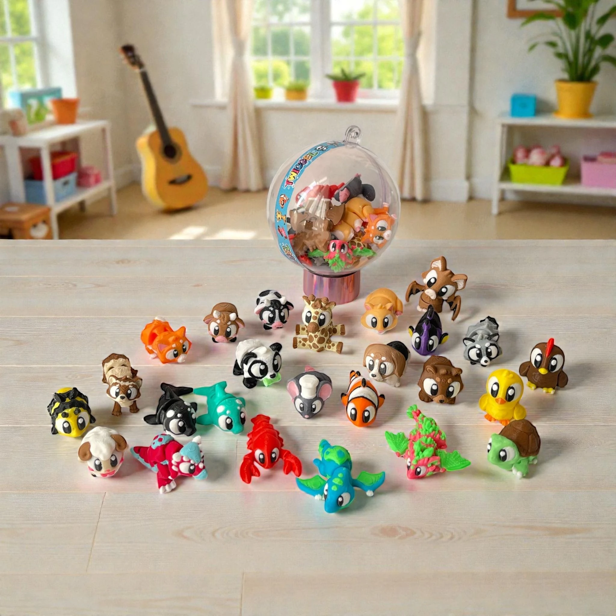 Twiggel 10’li - süpriz oyuncaklar - 3D baskı main variant image