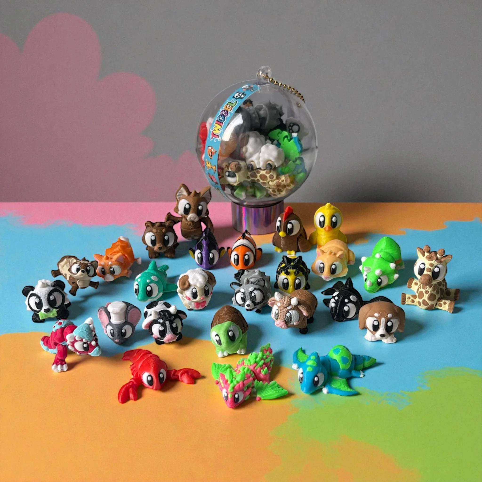 Twiggel 15’li - süpriz oyuncaklar - 3D baskı main variant image